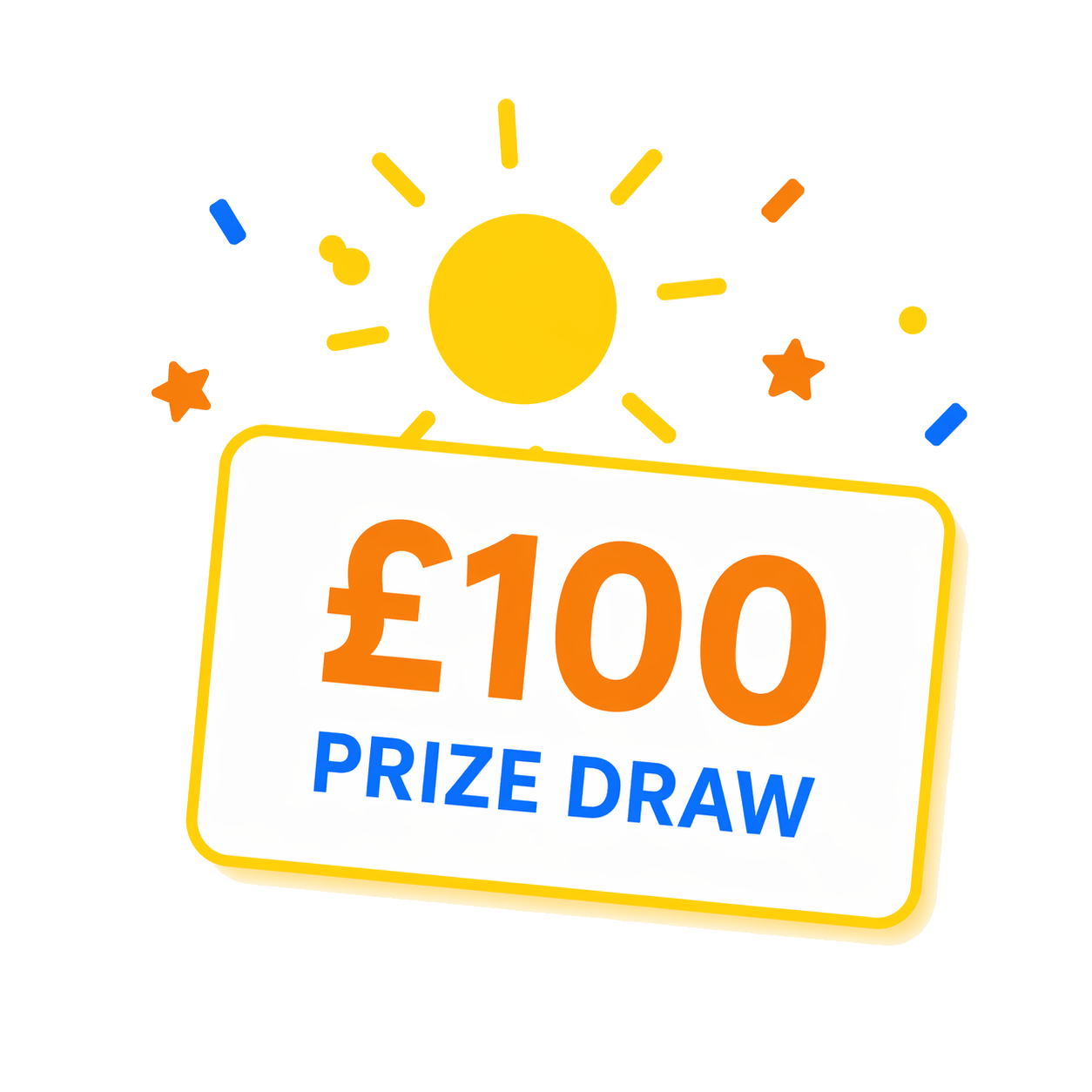 £100 prize draw